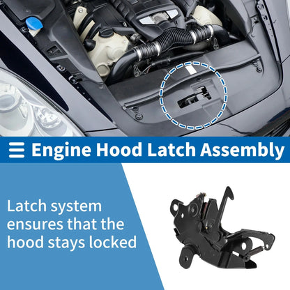 Hood Latch Assembly for Toyota 4Runner (1991–1995) No. 5351035050