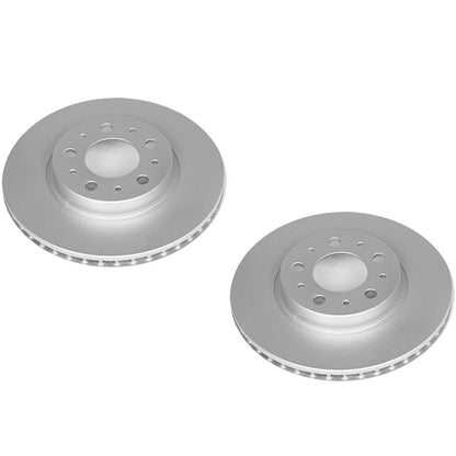 Set of 2 Powerstop Brake Discs for Volvo C70 (1994–2004) SET-P15EBR458EVC-2