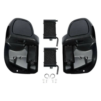 Lower Vented Fairing Water Radiator Cooler for Harley Street Glide (2014–2024)