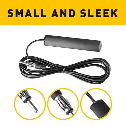 Universal Amplified Hidden Interior Antenna for Car AM/FM Stereo Radio