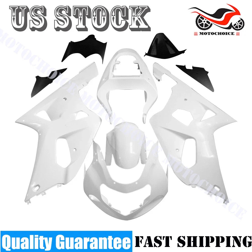 Unpainted ABS Bodywork Fairing Kit for Suzuki GSXR600/750 (2001–2003)