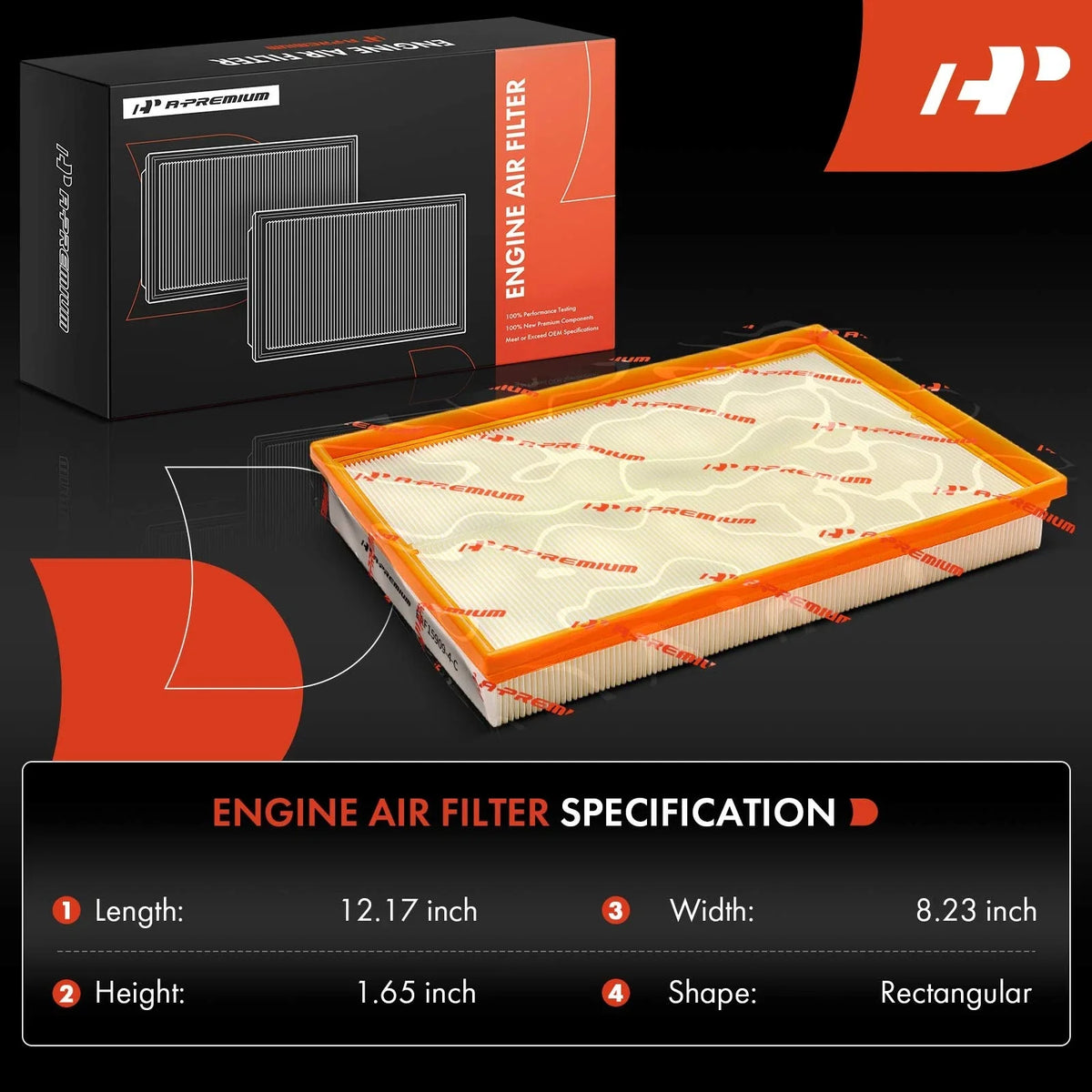 Engine Air Filter for Mercedes-Benz SLS AMG (2011–2015)