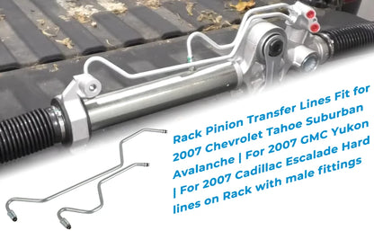 Rack and Pinion Transfer Lines for 2007 Tahoe Suburban Avalanche
