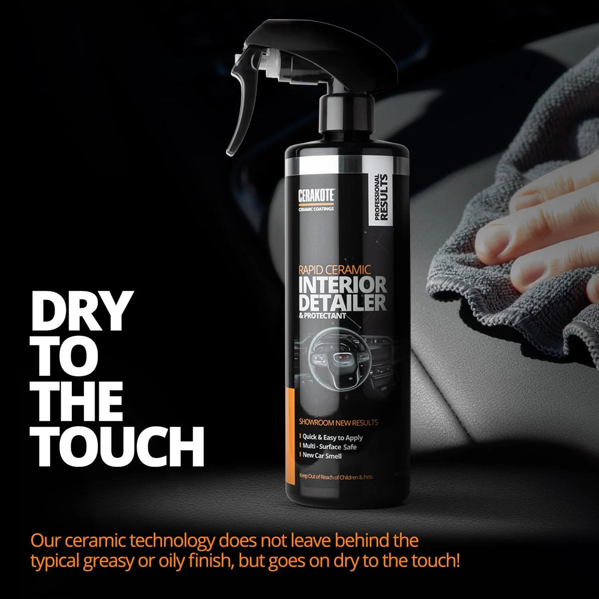 Rapid Ceramic Interior Detailer Spray for Multi-Surface Cleaning (2023)