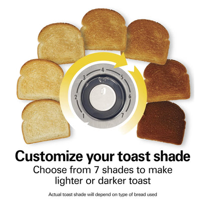2 Slice Extra Wide Slot Toaster for Hamilton Beach