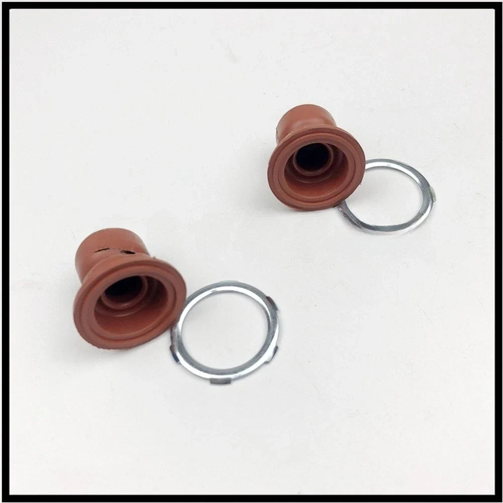 2X Carburetor Oil Bubbles + 2 Gaskets for Tecumseh (36045, 36045A, 640259)