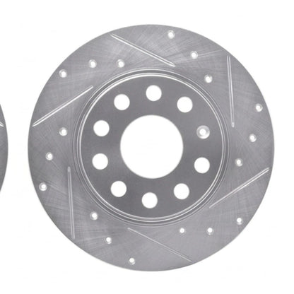 Rotor Set for Seat Ateca (2017–2018) ALX-PAU-DF-7612-74040-CLA2, Drilled & Slotted