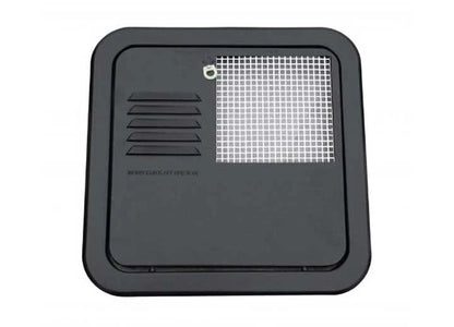 Water Heater Flush Mount Access Door for Suburban RV (6255AEB) Black