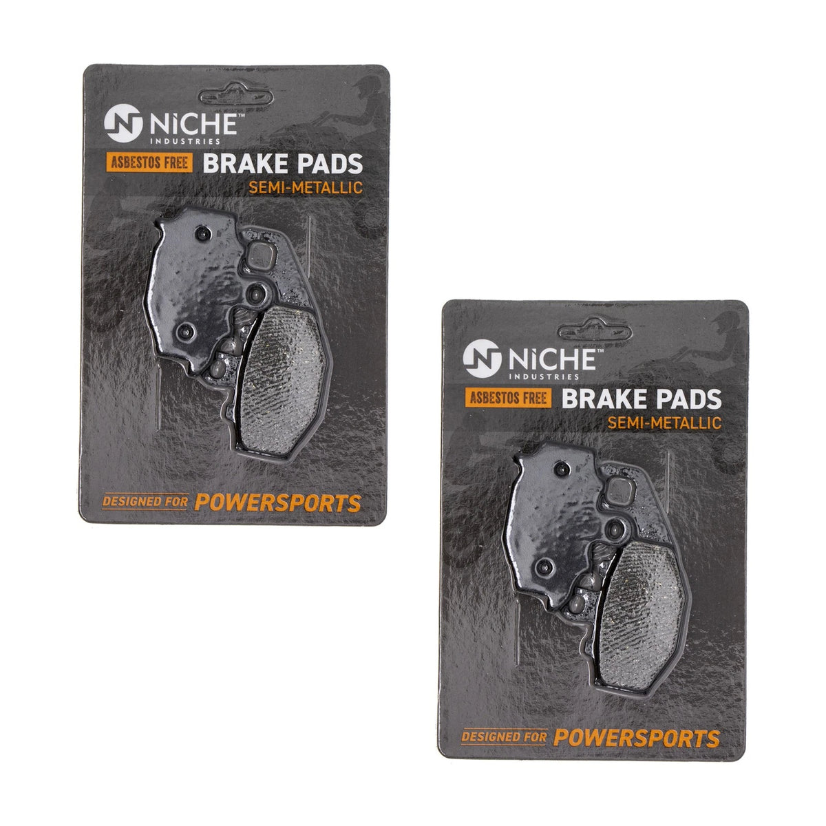 Brake Pad Set for Kawasaki Ninja ZX6R ZX9R ZZR600 (2 Pack) 519-KPA2389D