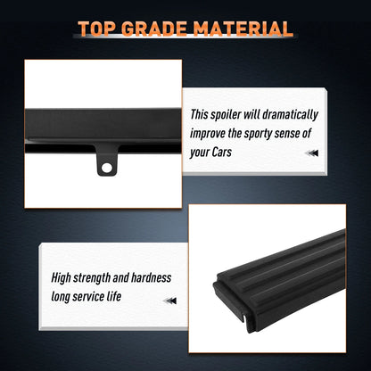 2pcs Tailgate Moldings for Ford F-150 (2009–2014) Right Left
