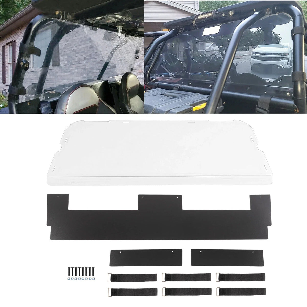 Rear Windshield Clear Window for Polaris RZR XP 1000 / RZR XP Turbo (2014–2023)