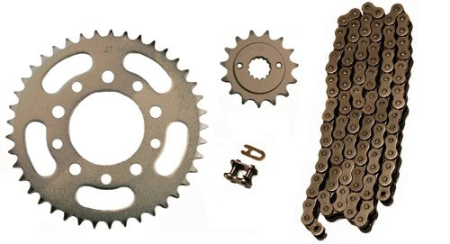 2X O-Ring Drive Chain & 15/41 Sprockets for Honda Shadow VLX 600 (1989–2007) KIT-600SHADOW15-41