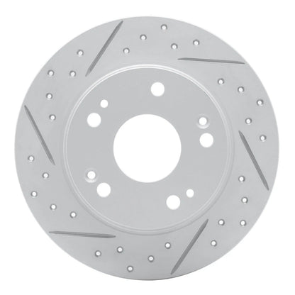 Drilled and Slotted Brake Rotor for Acura TSX (2004–2008) ALX-PAU-DF-830-59029L-CLA2
