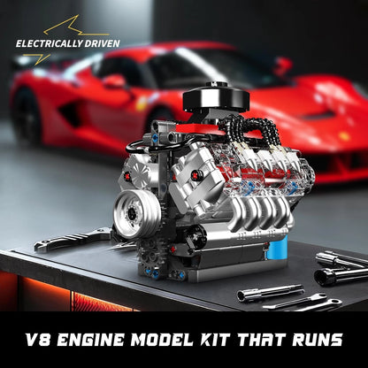 V8 Engine Model Kit for