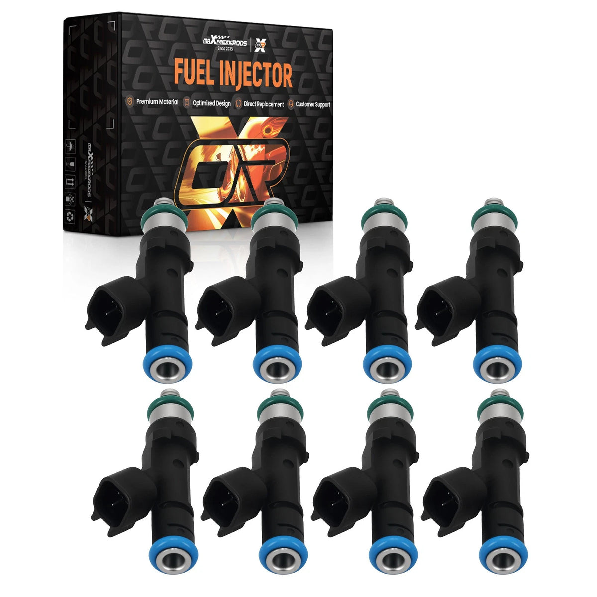 8PCS Fuel Injectors for Ford F150 (2004) HV9LYP, 3L3E9F593D5A, 3L3Z-DA