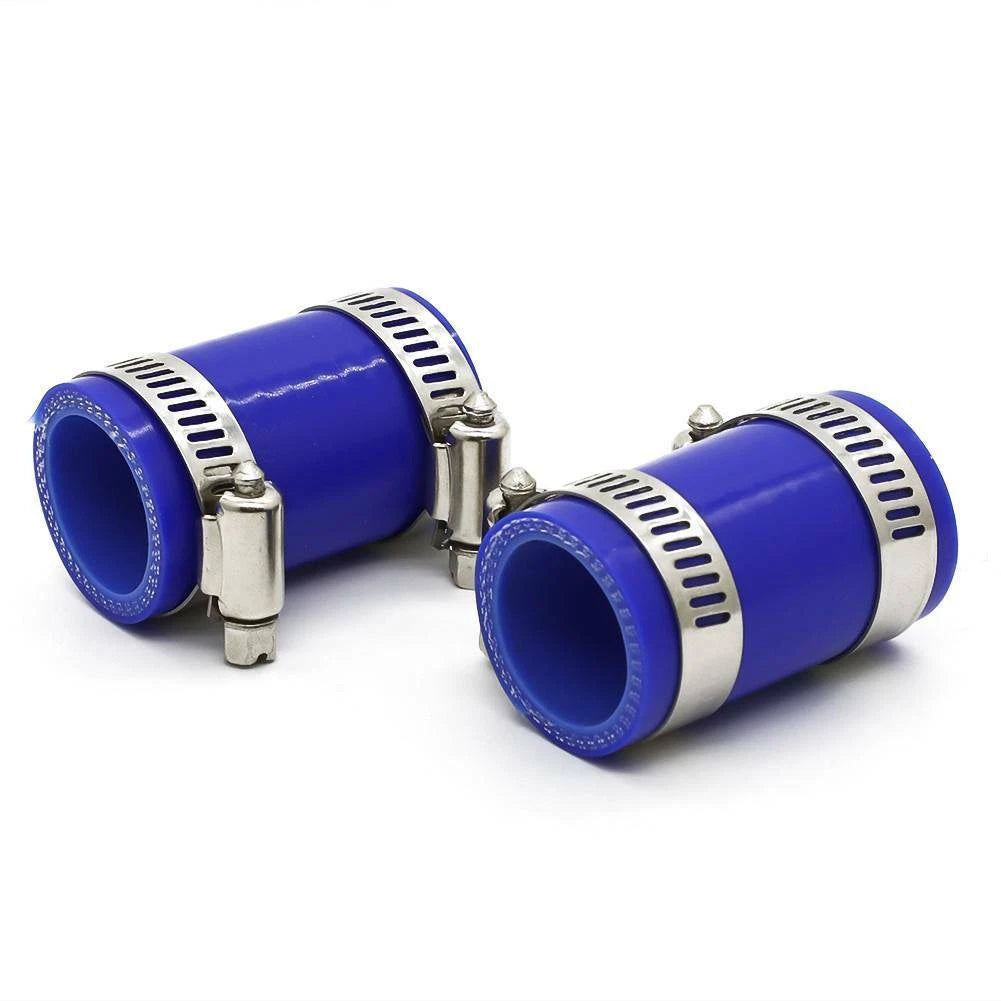 Exhaust Duct Clamps for Yamaha Banshee (1987–2006) Blue