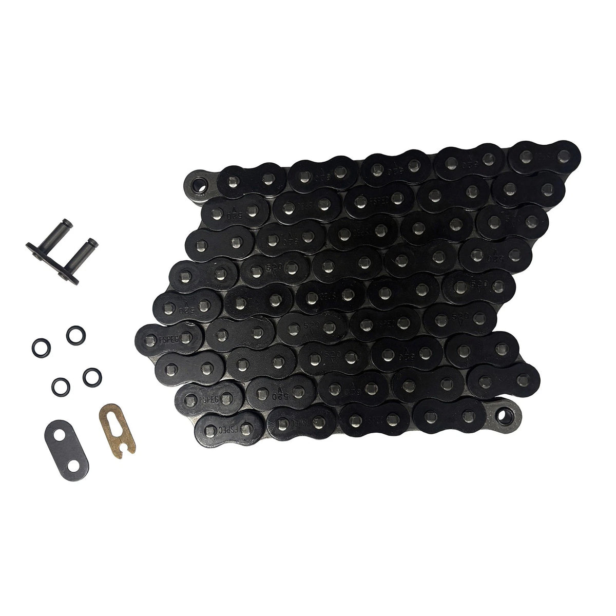 Black O-Ring Drive Chain for Honda ATC250R (1983–1984) FS-520-OBLKf