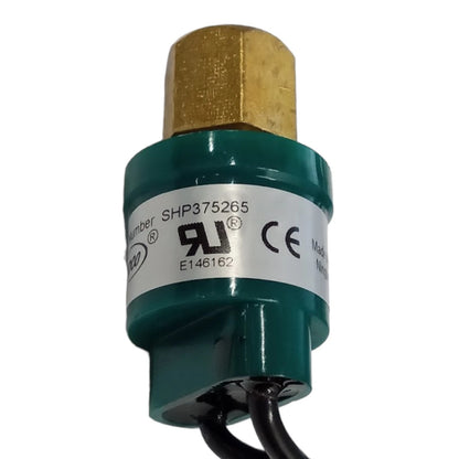 High Pressure Switch for HVAC Refrigeration (Open: 375 PSI, Close: 265 PSI)