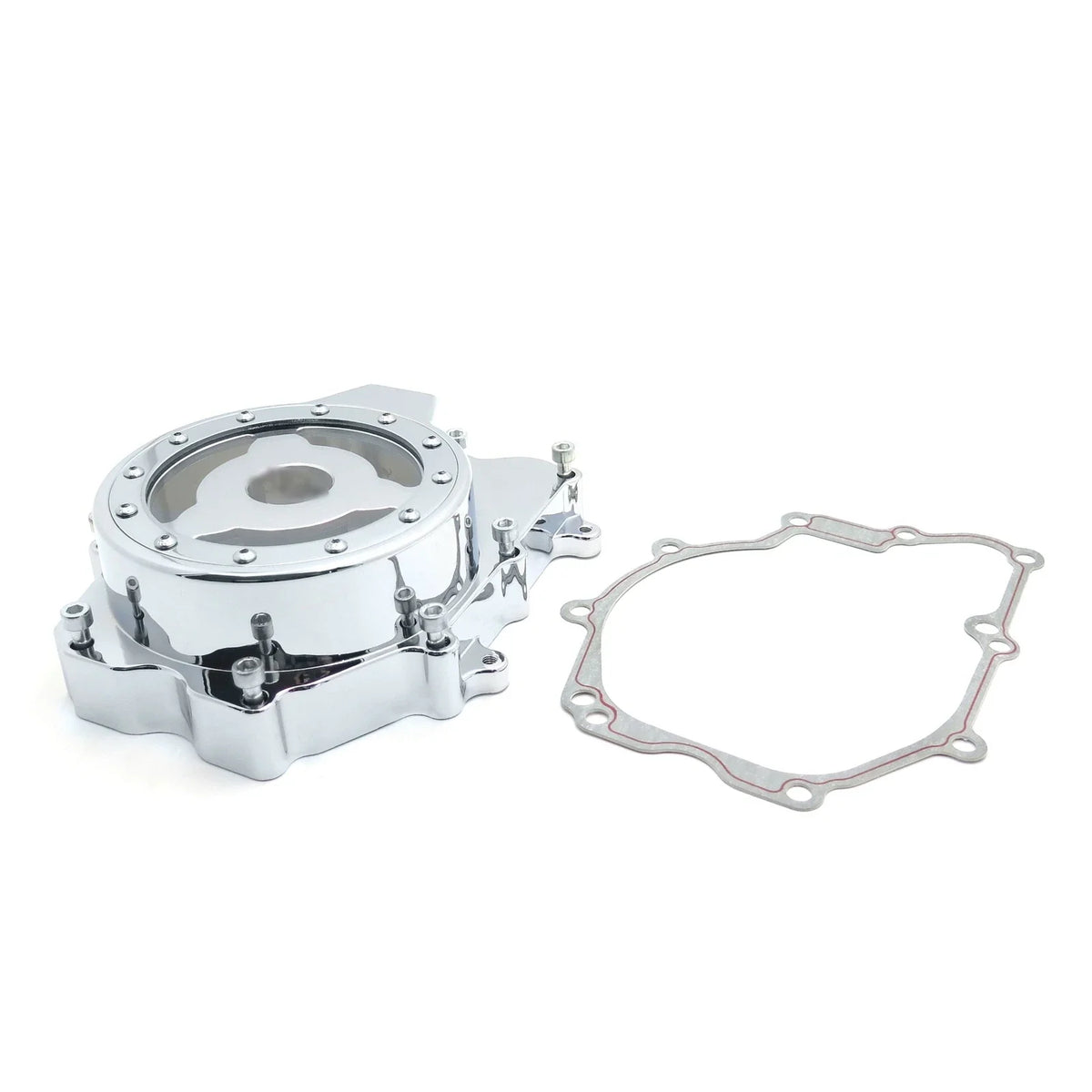 Chrome Stator Engine Cover for Yamaha YZF R6S (2006), YZF R6 (2003–2006)