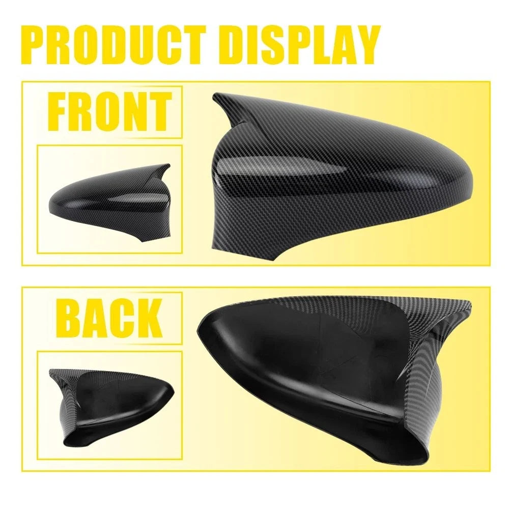 M Style Carbon Fiber Mirror Cover Cap for Lexus GS GSF ES RC RCF LS IS (2013–2020)