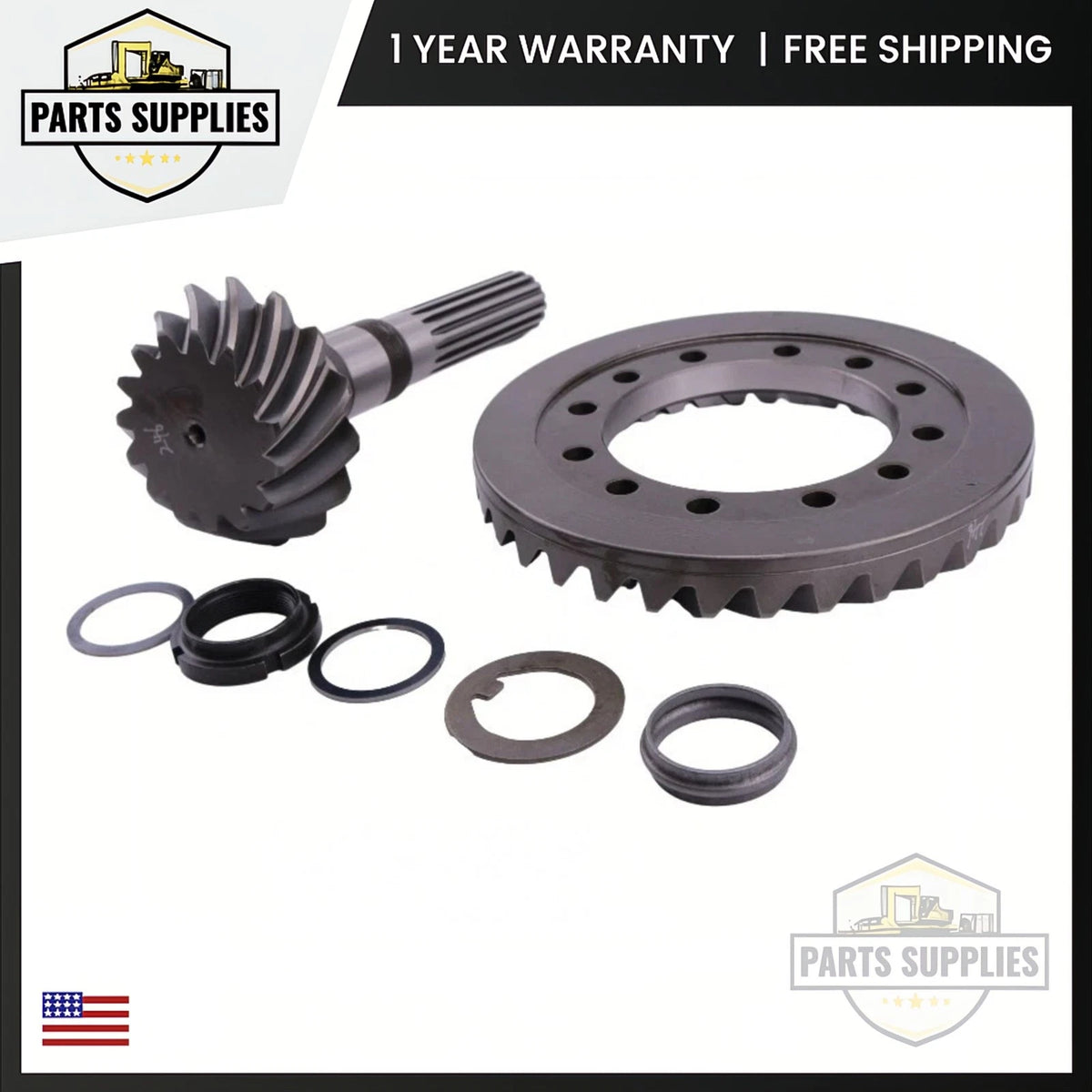 Ring & Pinion Gear Set for Case Series 2 580SL 580SM 580SM+