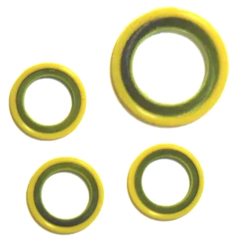 Oil Drain Plug Seal Kit for Mercury Mercruiser Lower Unit Gear Case (8M0204693, 830749)