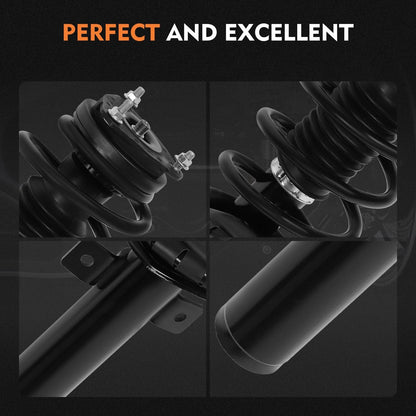 Front Pair Complete Struts & Shocks Assembly for Ford Transit Connect (2010–2013)