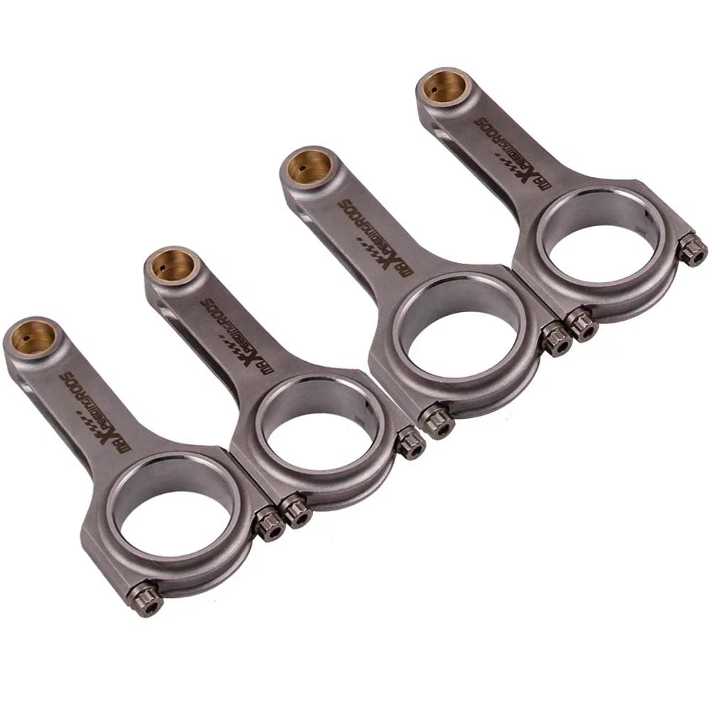 Set of 4 Connecting Rods for Ford Duratec Mazda MZR 2.0L (2000–2023)