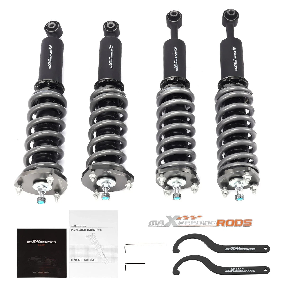 Set of 2 T7 Coilovers Suspension Kit for Lexus IS300 (2001–2005)