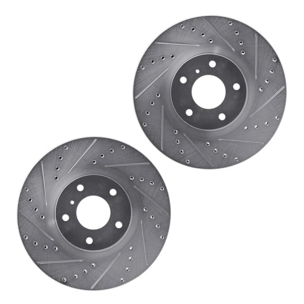 Drilled and Slotted Rotors for Infiniti EX37 (2013) ALX-PAU-DF-7002-67001-CLA17