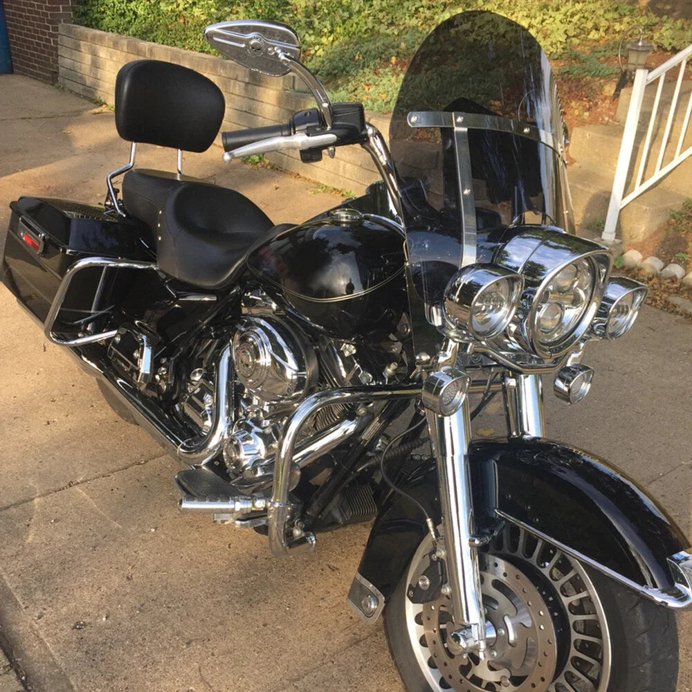 Large Windshield for Harley Road King FLHR (1994–Present) 28-3/4" X 22" Smoke