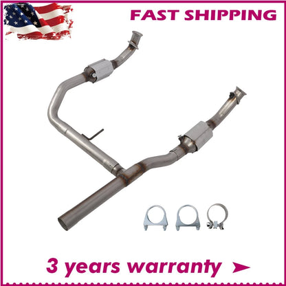Catalytic Converter for Ford F-150, Lincoln Mark LT (2004–2008) 53651, 50543
