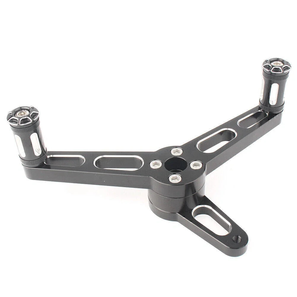 Heel Toe Shifter Lever for Harley Sportster (2004–2018) Black/Silver