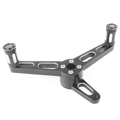 Heel Toe Shifter Lever for Harley Sportster (2004–2018) Black/Silver