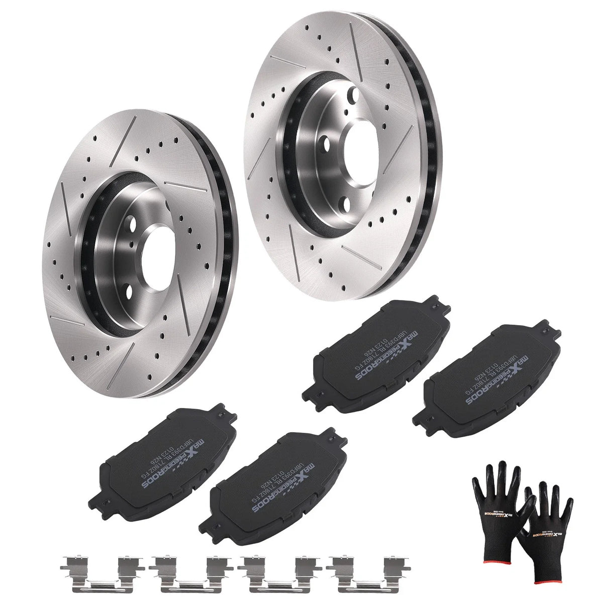 Front Brake Rotors and Pads Kit for Toyota Camry (2002–2006) S31050