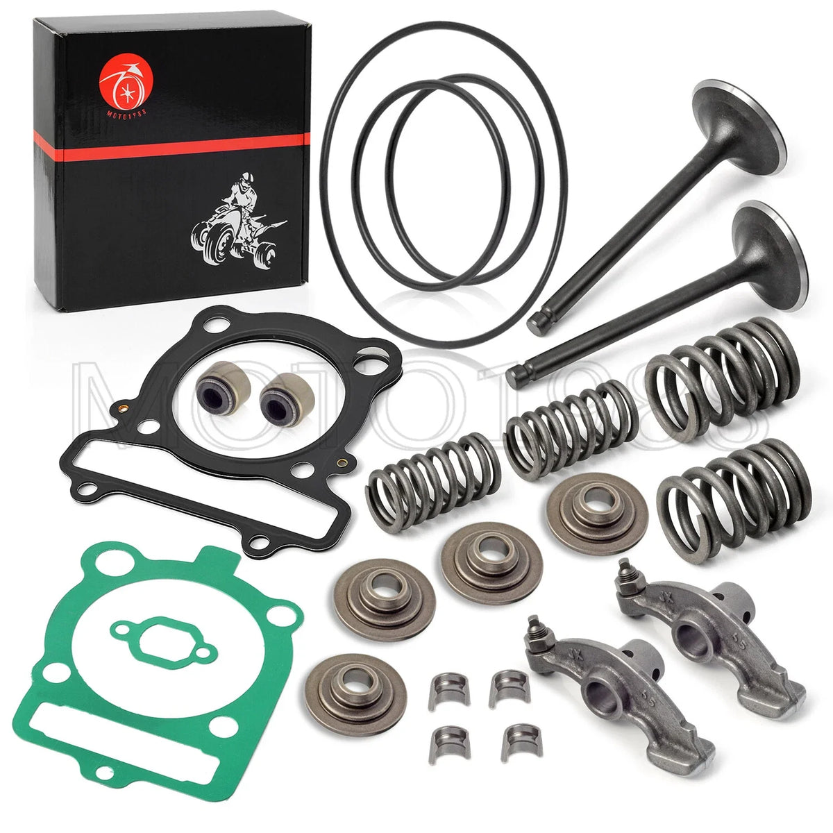 Rocker Arm & Valve Kit for Yamaha 350 Warrior Raptor Grizzly (1995–2006)