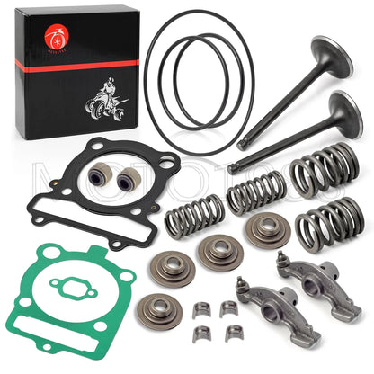 Rocker Arm & Valve Kit for Yamaha 350 Warrior Raptor Grizzly (1995–2006)