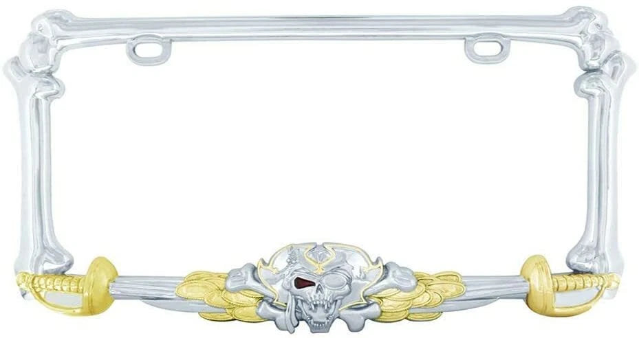Chrome License Plate Frame for Truck SUV (LF656)
