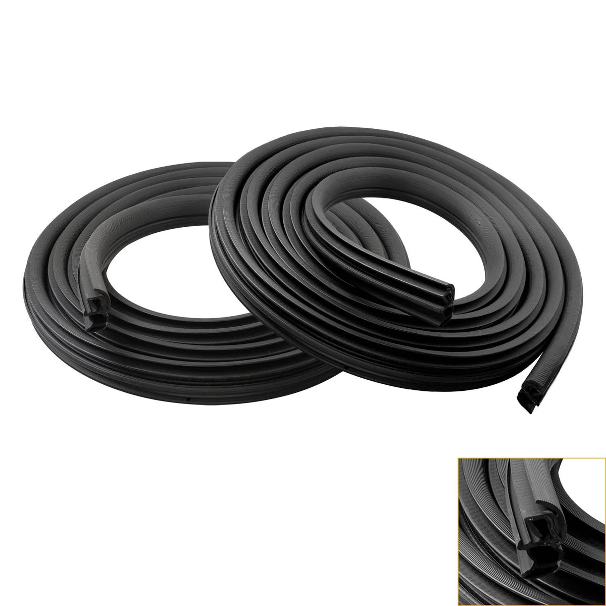 2X Front Door Weather Strip Seal for Chevrolet Avalanche (2007–2014)