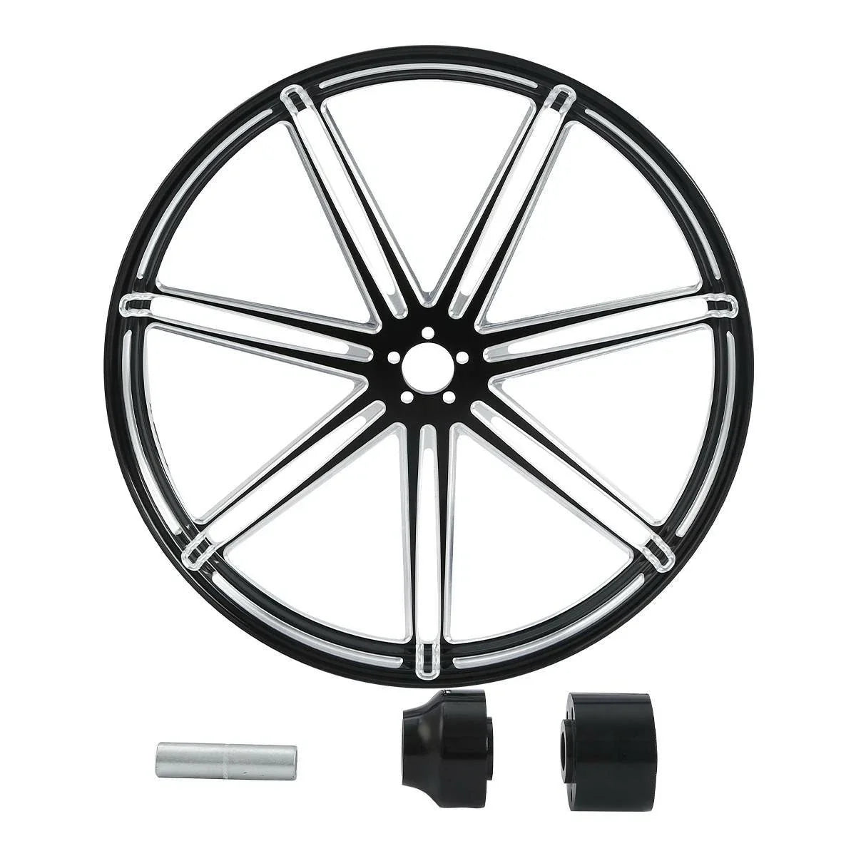 26" Front Wheel Rim with Single Disc Hub for Harley Road Glide King (1997–2021)