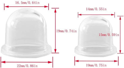 Primer Bulb Replacement for Small Engine Trimmers & Blowers (188-12-1)