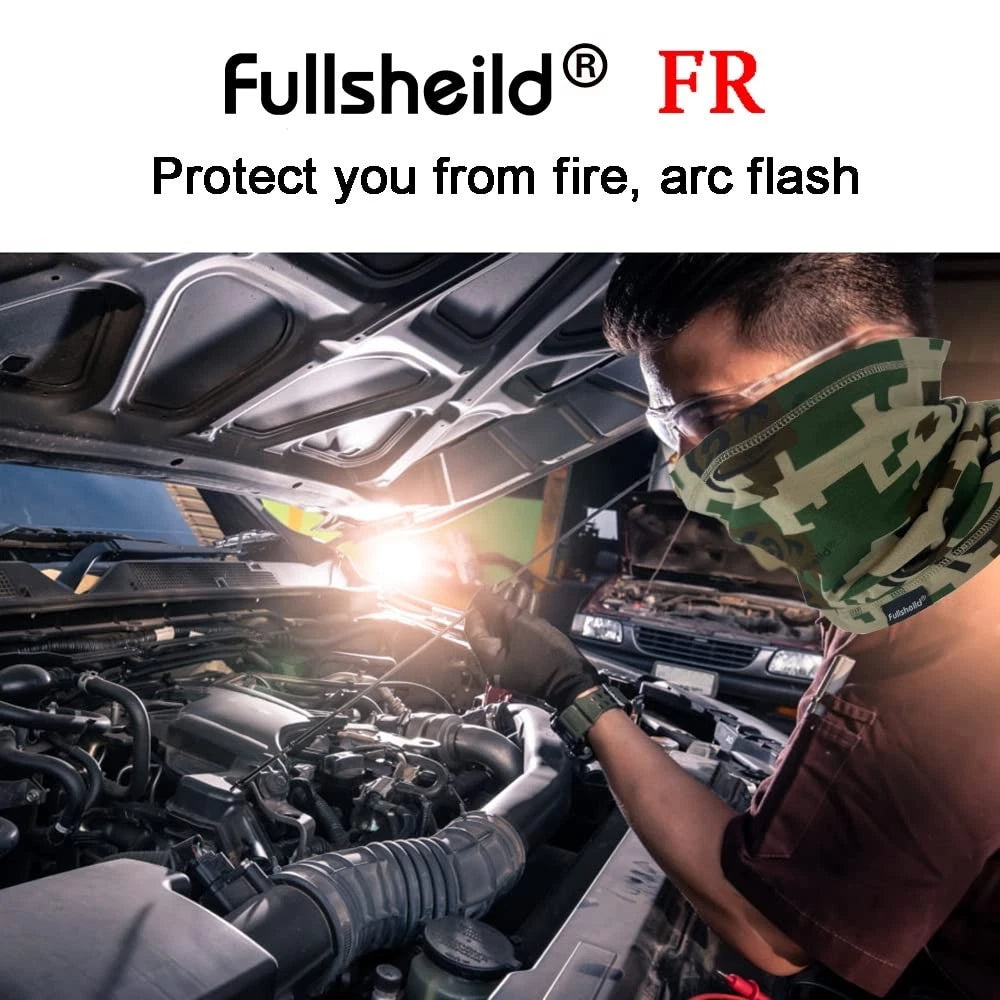 Fullsheild FR Flame Resistant Face Mask for Camo 02 (One Size)