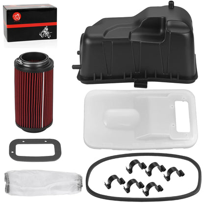 Airbox Air Filter Box Lid Kit w/Clips for Polaris Sportsman 500 4x4 (2001–2010)