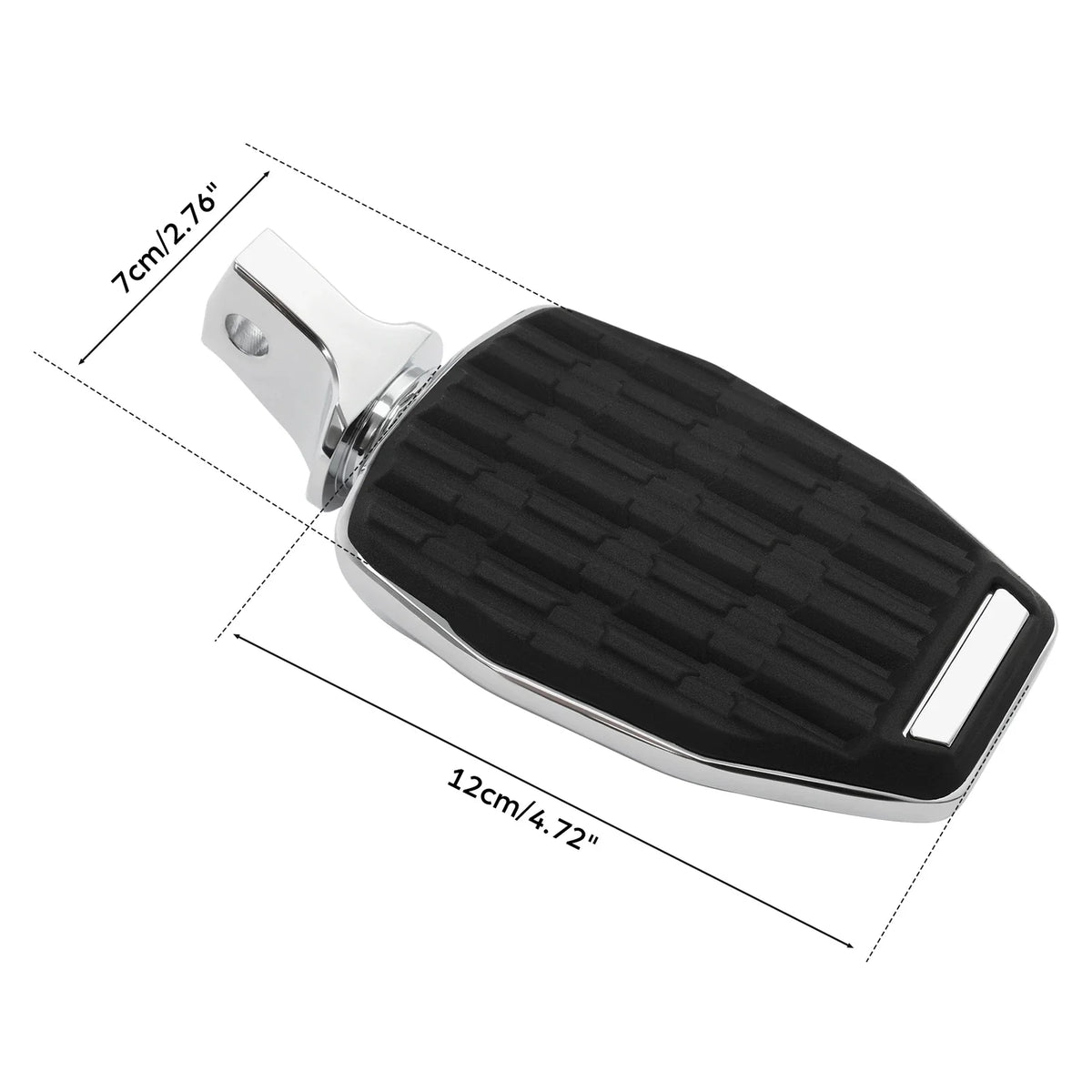 Chrome Rider Driver Footboard for BMW R18 (2020–2024)