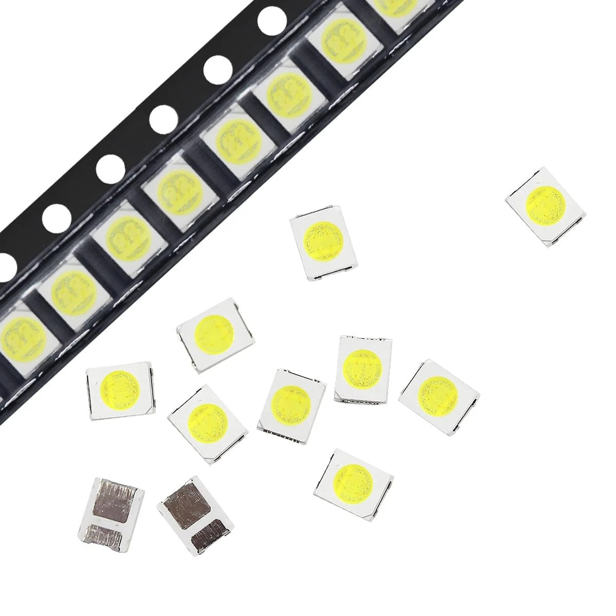 100pcs 6V 3528 2835 SMD LED Beads for Automotive Lighting
