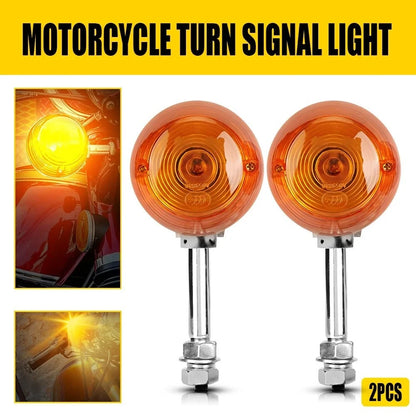 2X Turn Signals Blinker Light Indicator Amber for Honda EPY