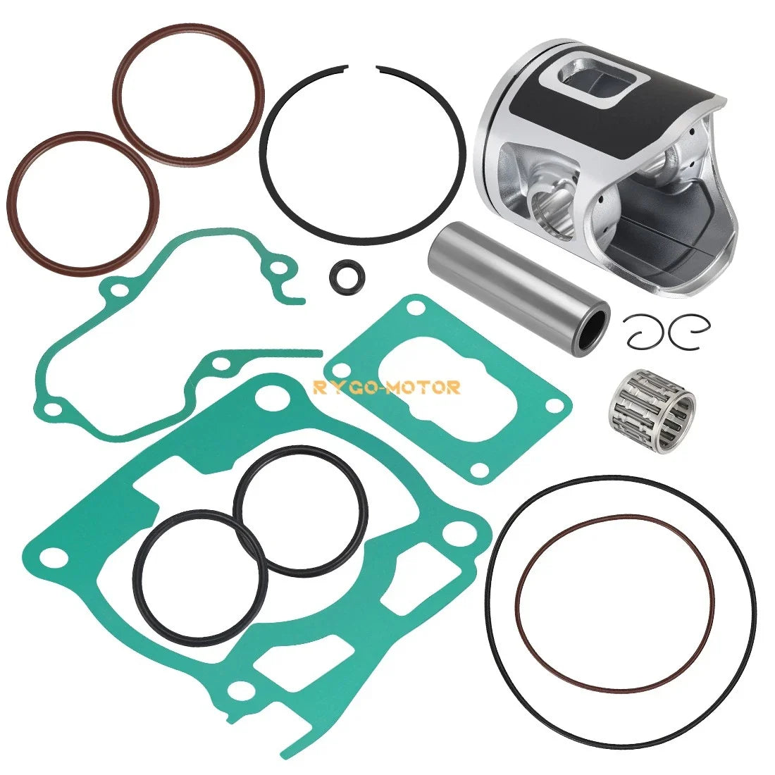 Piston Ring Kit & Top End Gaskets Set for Yamaha YZ125 (1998–2000)