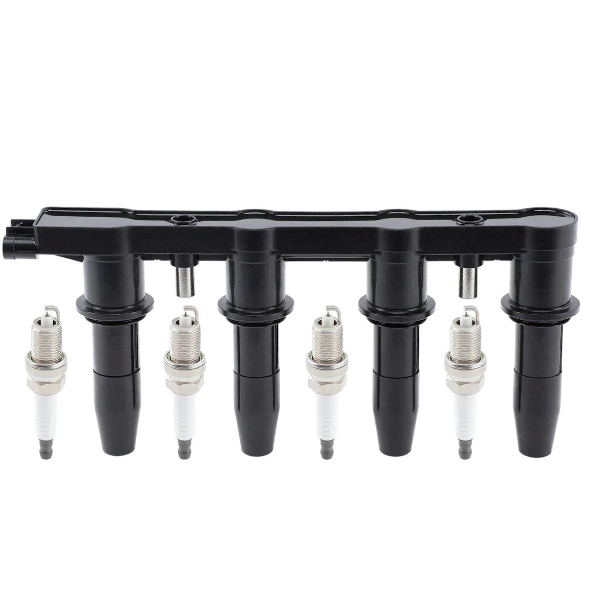 Ignition Coil and Spark Plug Kit for Chevy Aveo/Aveo5/Pontiac G3 (2009–2011) - 18085000, UF620, 25186687, 55561655, 96476983, NGK7100