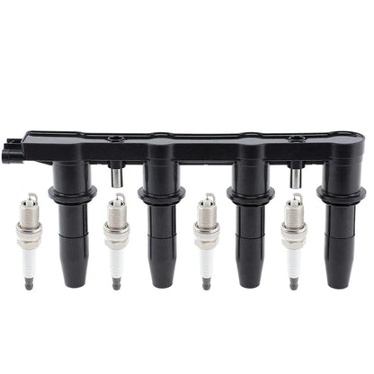 Ignition Coil and Spark Plug Kit for Chevy Aveo/Aveo5/Pontiac G3 (2009–2011) - 18085000, UF620, 25186687, 55561655, 96476983, NGK7100