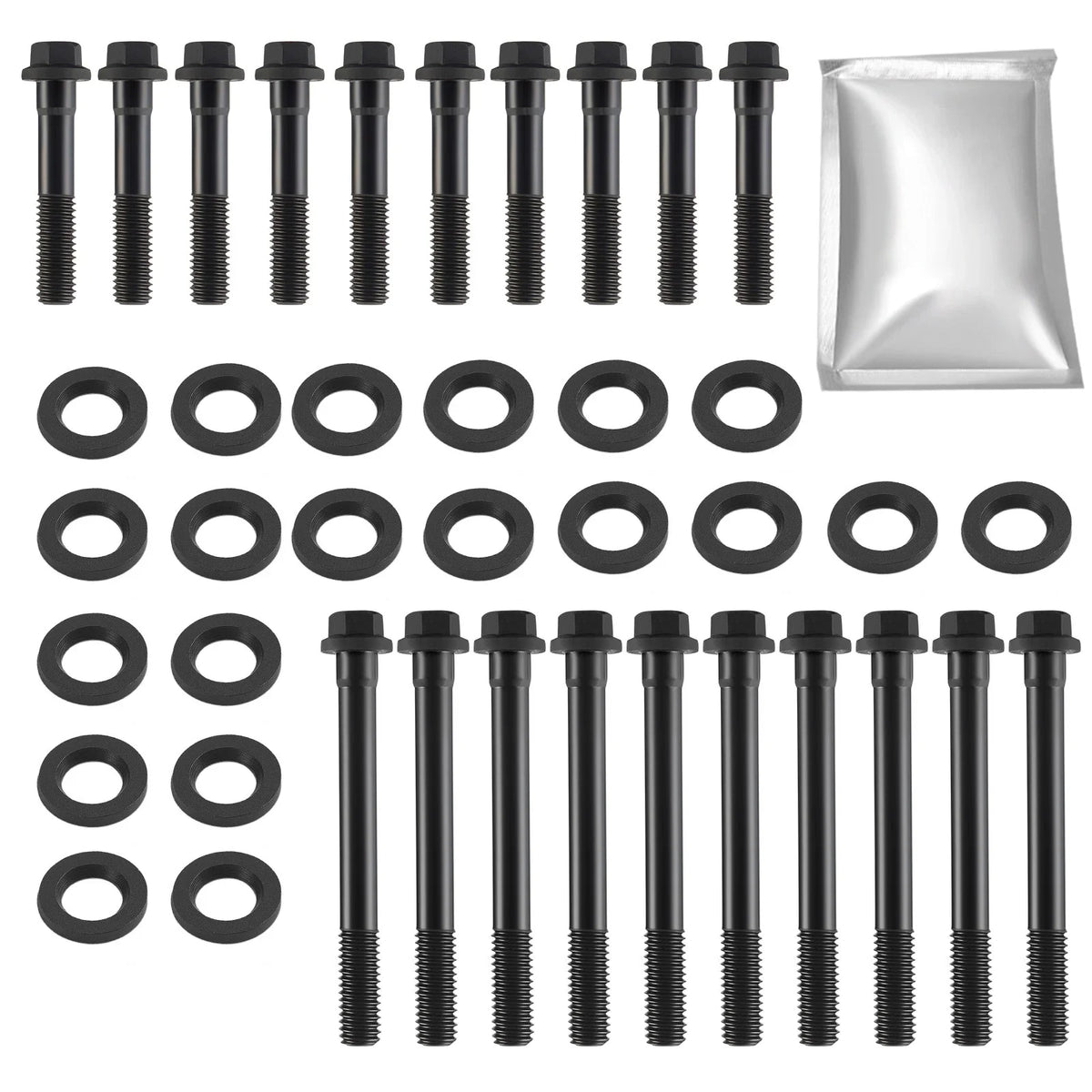 Cylinder Head Bolt Kit 154-3601 for Ford Small Block 289 302 5.0L (1962–1995)
